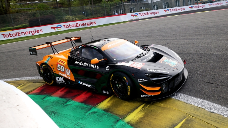Number 59 Mclaren Achieves Season Best Result So Far, Claiming P4 at Spa 