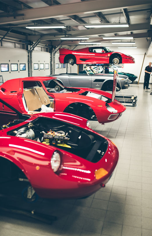 The Ferrari Specialists - Classic Model Servicing