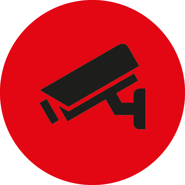 24/7 CCTV & alarm monitoring system Icon
