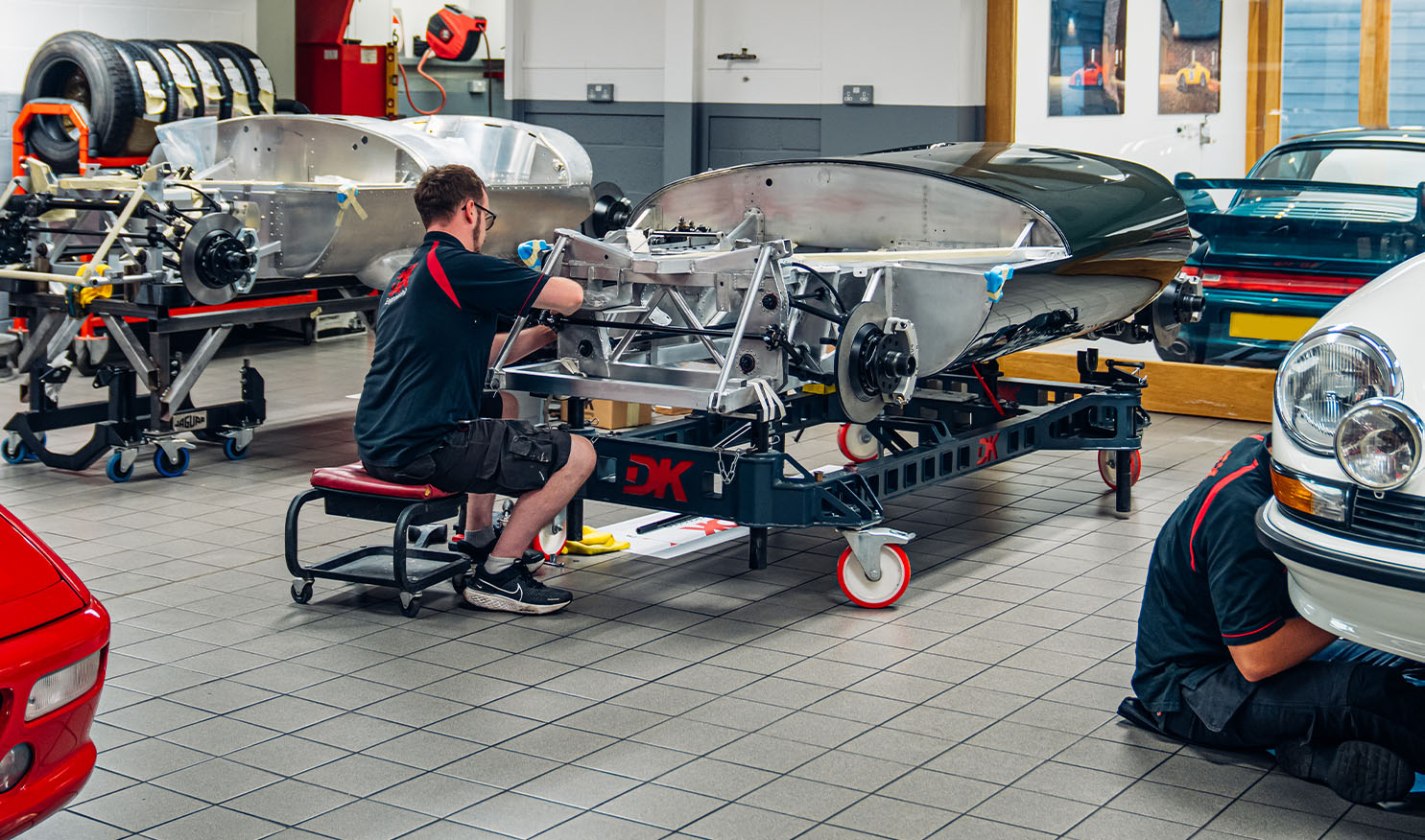 Jaguar D-Type Rebuilding