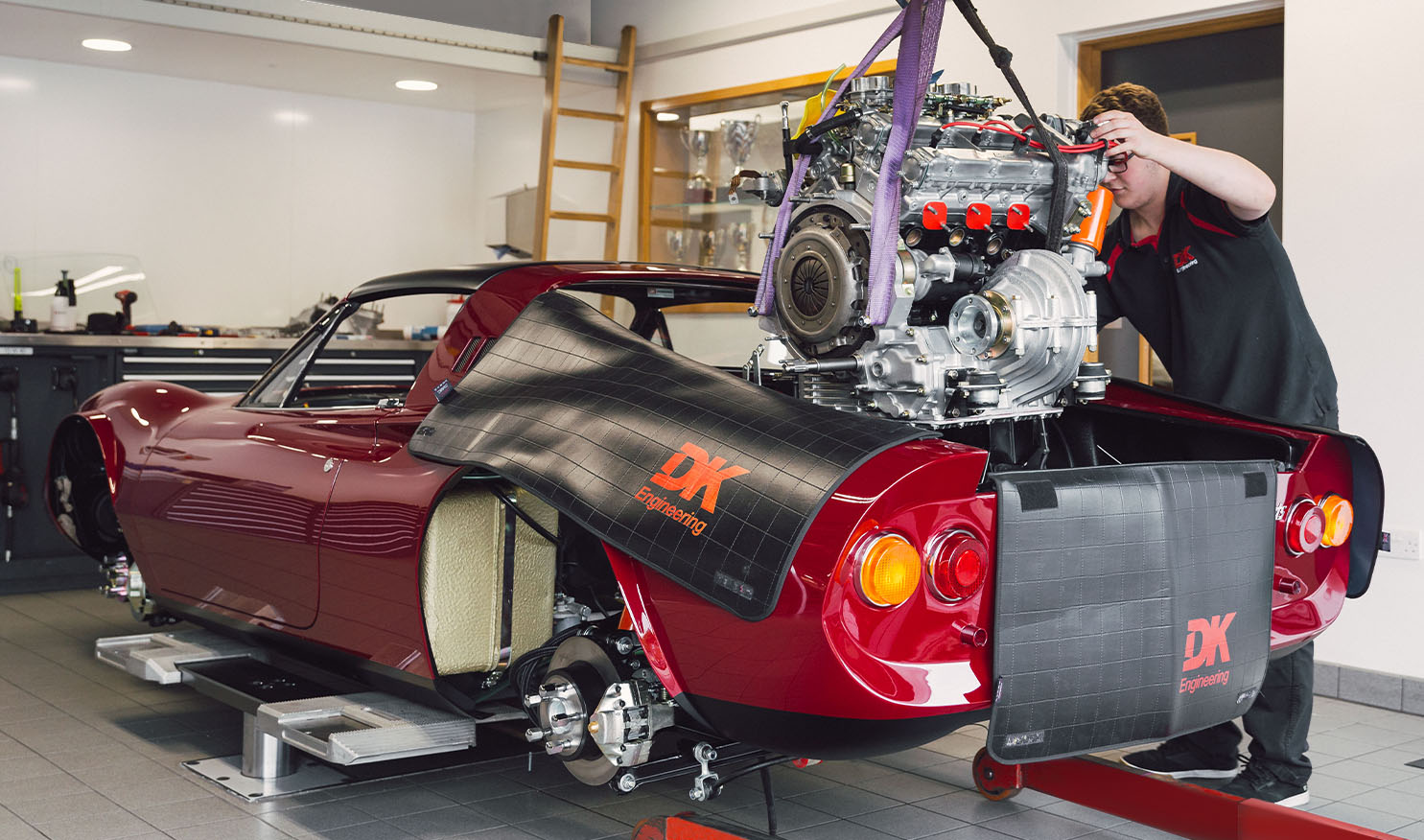Ferrari Dino Engine Extracted