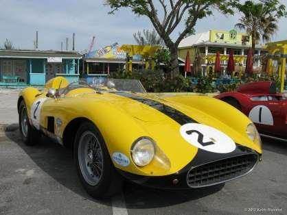 DK's Ferrari 500 TRC Stars in the Bahamas.