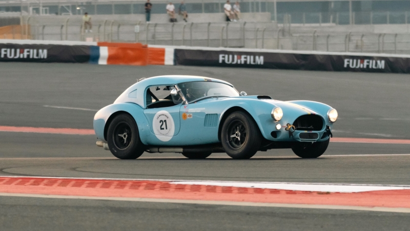 DK Engineering's James Cottingham at the Gulf Historic Dubai GP Revival