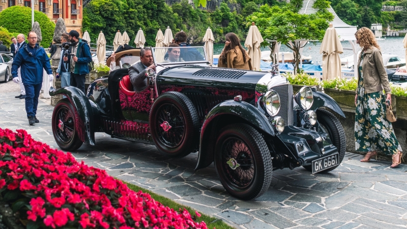 'Best in Class' at the Prestigious Concorso d'Eleganza Villa d'Este for the DK Engineering Prepared 4-and-a-half Litre Bentley