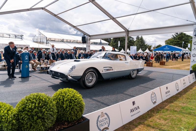 DK Engineering at Salon Privé: Ferrari 410 Superamerica 