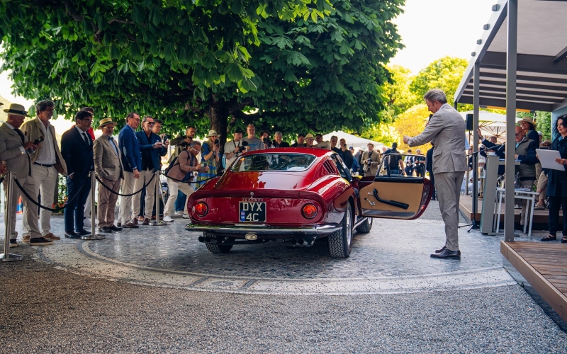 DK Restored Ferrari 275 GTB Awarded The Trofeo Automobile Club Como at Villa d'Este